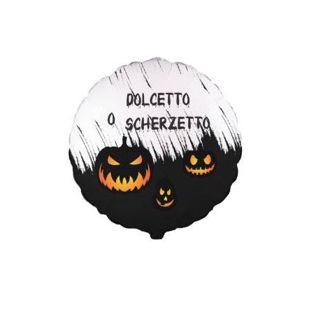 PALLONE MYLAR DOLCETTO O SCHERZETTO 18