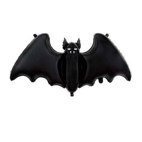 PALLONE MYLAR PIPISTRELLO NERO SUPER SHAPE