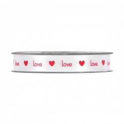NASTRO LOVE mm15x25mt BIANCO