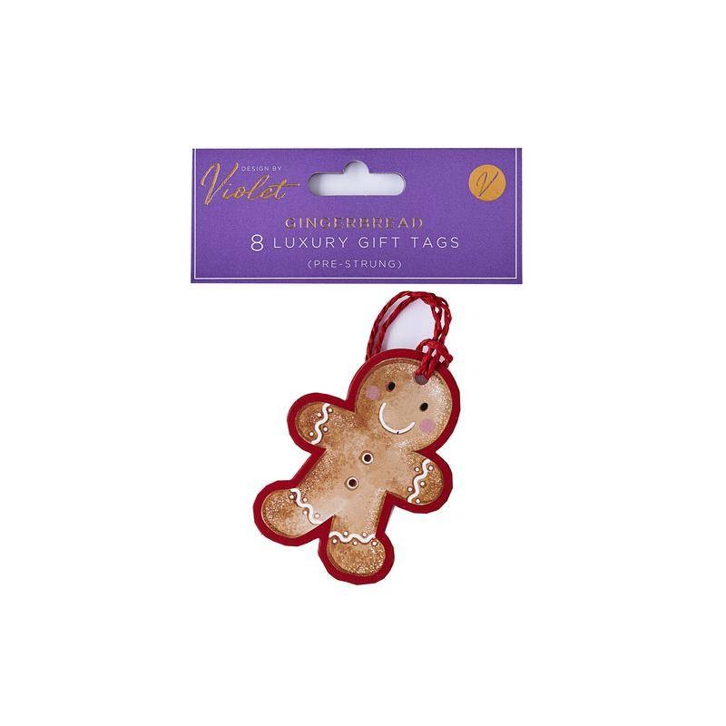 BIGLIETTINI CHIUDIPACCO PAN DI ZENZERO 8pz