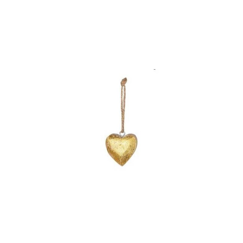 CUORE ORO C/APPENDINO 5cm
