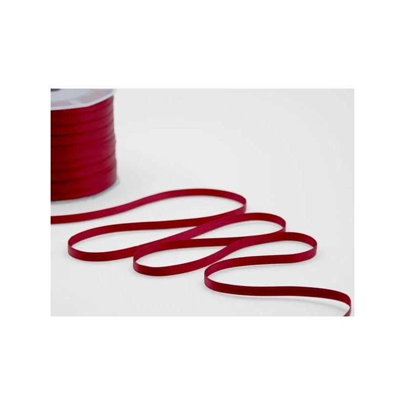 NASTRO DOPPIO RASO mm6x100mt COL.46 AMARANTO