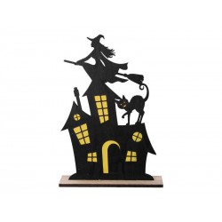 SAGOMA LEGNO ALBERO E SOGGETTI 20x30cm