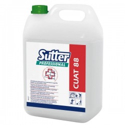 PROFESSIONAL CUAT 88 DISINFETTANTE SUPERFICI LAVABILI FOOD P.M.C. 19859 5lt SUTTER