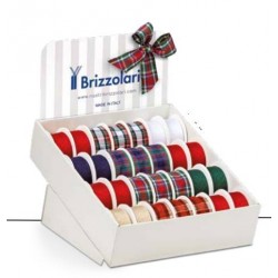 BOBINA TEX NATALE mm25x3mt 9640/23 COL.99 ASS.TI 1pz