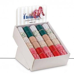 BOBINA TEX NATALE mm10x10mt 9663/20 COL.99 ASS.TI 1pz