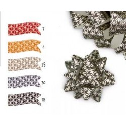 STELLE ADESIVE 68312 DISEGNO GEOMETRICO mm15 COLORI...