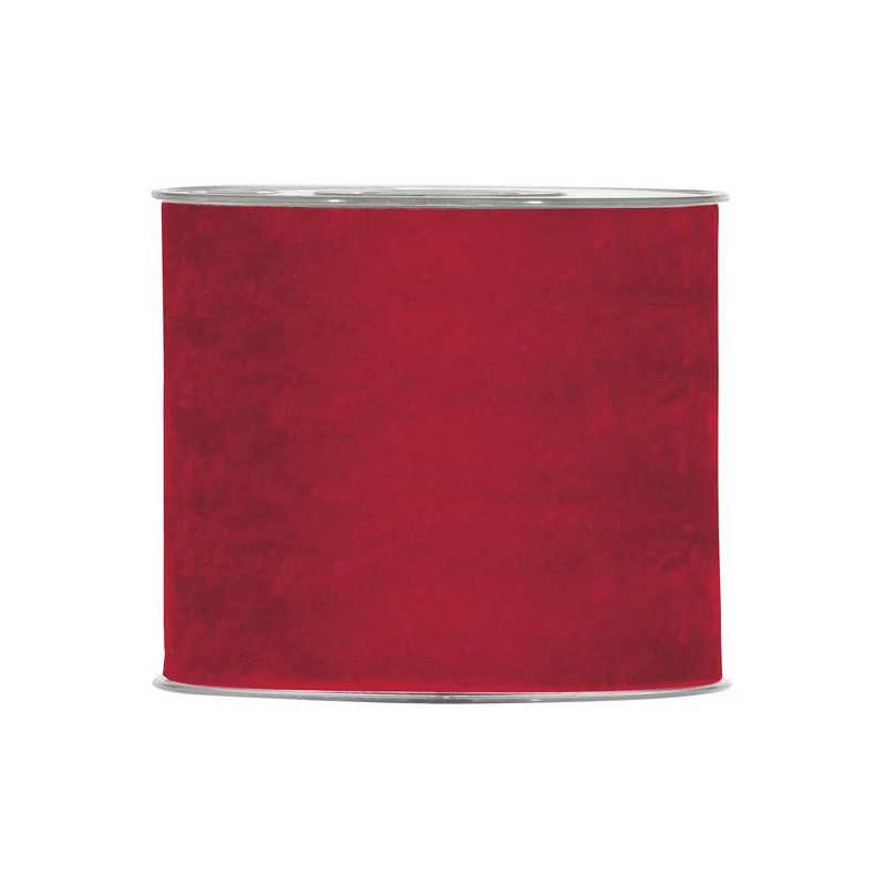 NASTRO DOUBLE VELVET mm100x7mt ROSSO