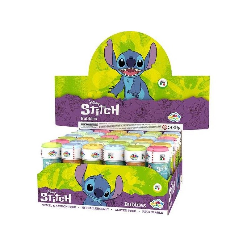 BOLLE DI SAPONE STITCH