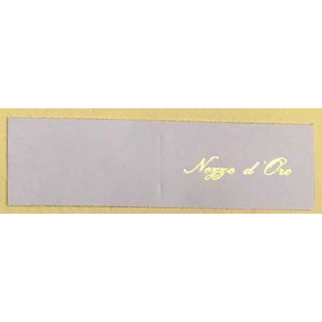 BIGLIETTI BOMBONIERA NOZZE D'ORO 20pz 66/4