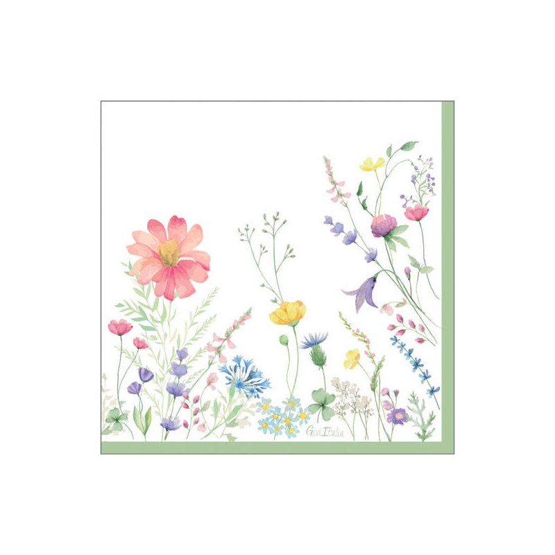 TOVAGLIOLI 33x33 IL GIARDINO 16pz