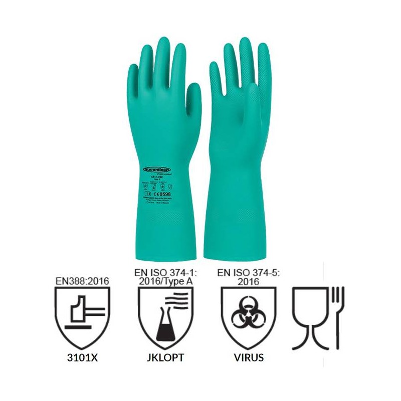 SUMMITECH GUANTI GE-F-09C TAGLIA XL 10 - 1 PAIO