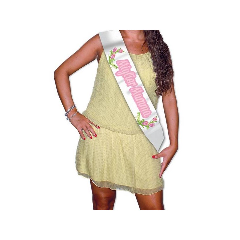 FASCIA PREMIO METALLIZZATA  MIGLIOR MAMMA  168cm