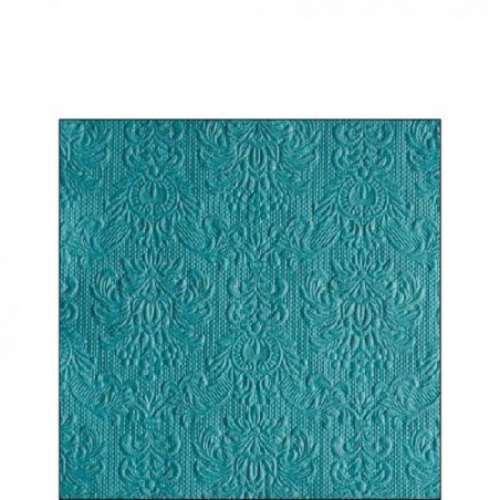 TOVAGLIOLI 25x25 ELEGANCE PETROL 15pz