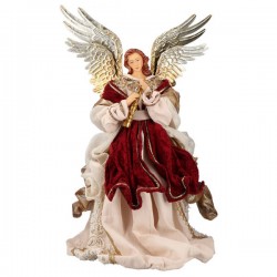 ANGELO DELLA NATIVITà ROSSO/ORO -35