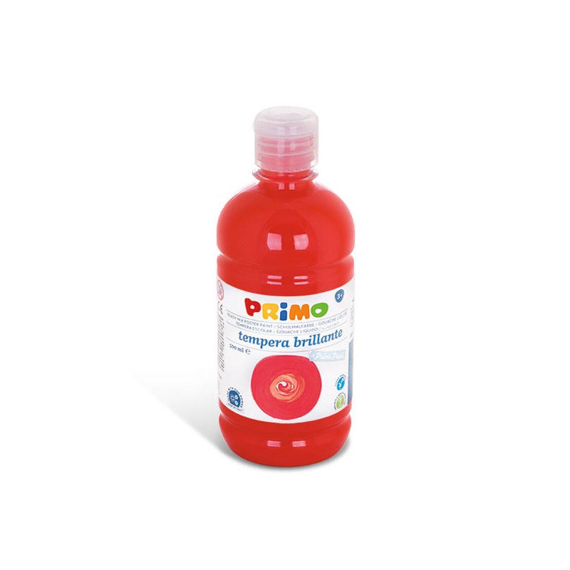 TEMPERA IN BOTTIGLIA 500ml PRIMO VERMIGLIONE PRIMARIO