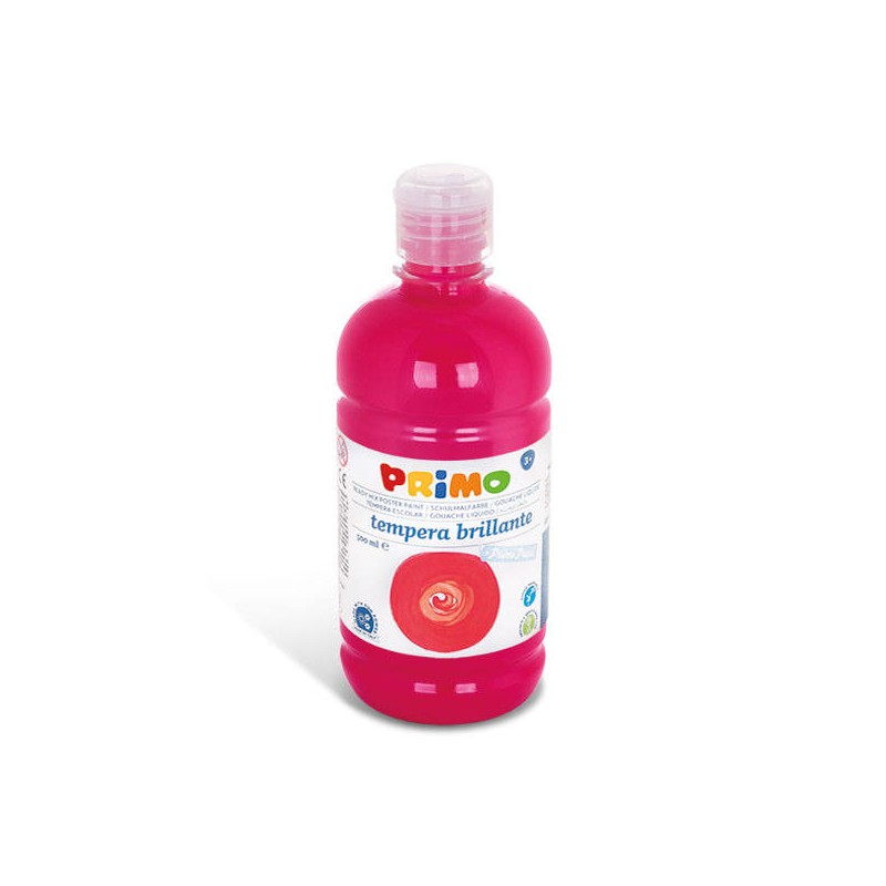TEMPERA IN BOTTIGLIA 500ml PRIMO MAGENTA PRIMARIO