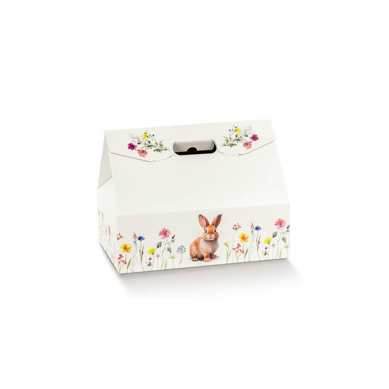 SCATOLA BAULOTTO 33,5x23,5x25cm SPRING FLOWERS