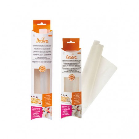 TAPPETINO IN SILICONE ANTIADERENTE TRASPARENTE 40x60cm