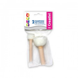 TAMPONE PER STENCIL IN BLISTER 2pz