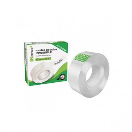 NASTRO ADESIVO INVISIBILE IKONA mm19x33mt