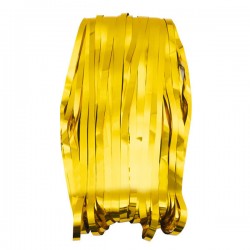 DECORAZIONE FRANGE FOIL METAL ORO 1x2,5cm