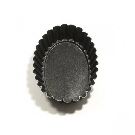 TEGLIA ANTIADERENTE BRIOCHES OVALE 11cm 6pz