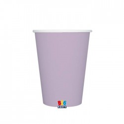 BICCHIERI 200cc ECOLOR BIODEGRADABILI LILLA 25pz