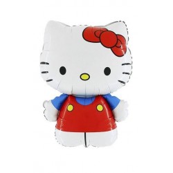 PALLONE MYLAR S/SHAPE 42x60cm HELLO KITTY RED