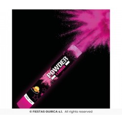 CANNONE POLVERE FLUORESCENTE 30cm FUCSIA 30gr