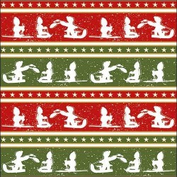 TOVAGLIOLI 33x33 SLEIGH RIDE 20pz