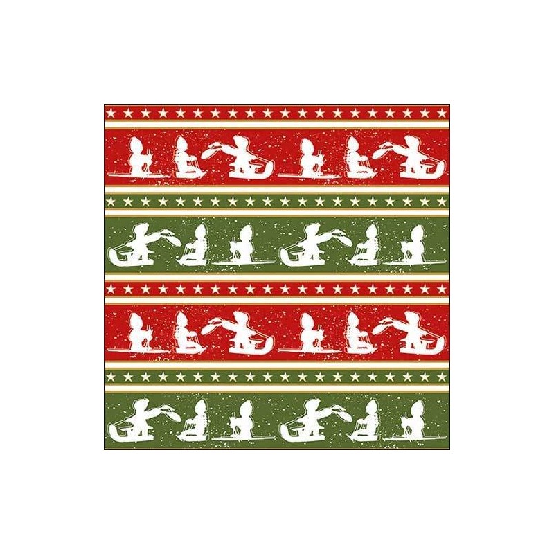TOVAGLIOLI 33x33 SLEIGH RIDE 20pz
