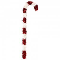 DECORAZIONE CANDY CANE 124x42x15cm