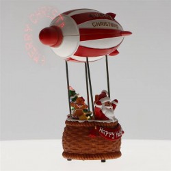 DIRIGIBILE ANIMATO LUCE SUONO MOVIMENTO 19x15,6x18cm