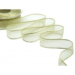 NASTRO VELO LAME' ANIMATO mm25x25mt COL.102 ORO