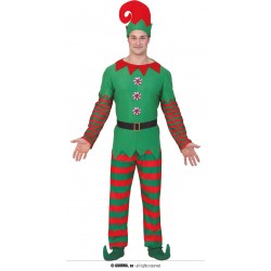 VESTITO ELFO CON CAPPELLO TG.XL
