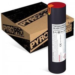 FONTANA A FREDDO ARGENTO 5mt - 60 SECONDI 3 PEZZI