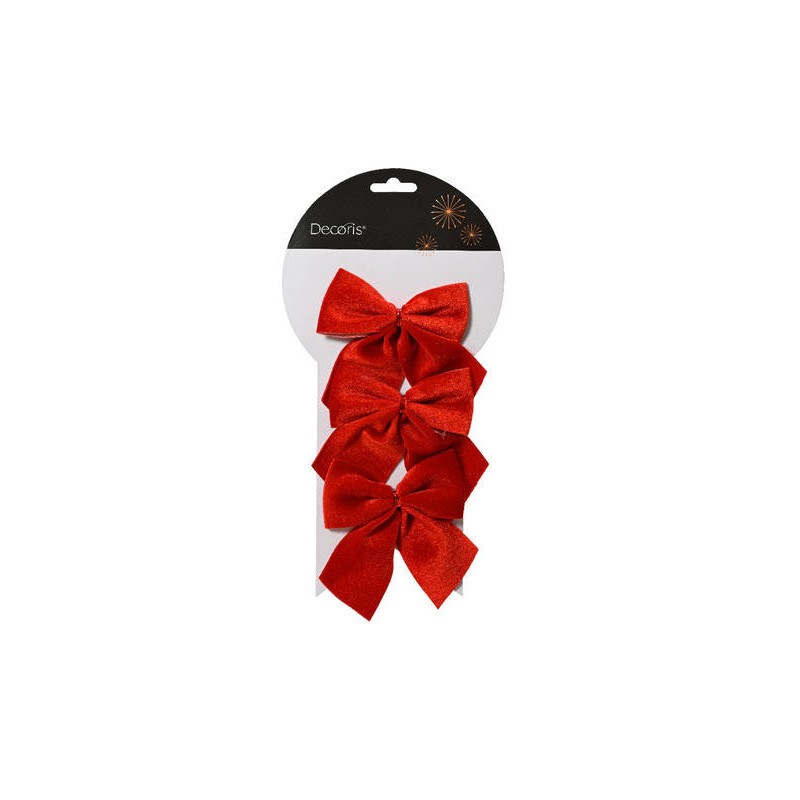 FIOCCHI VELLUTO ROSSO 9x10cm 3pz