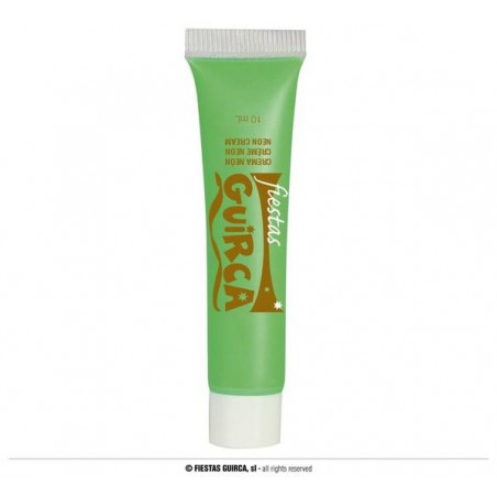 TRUCCO CREMA FLUORESCENTE 10ml VERDE