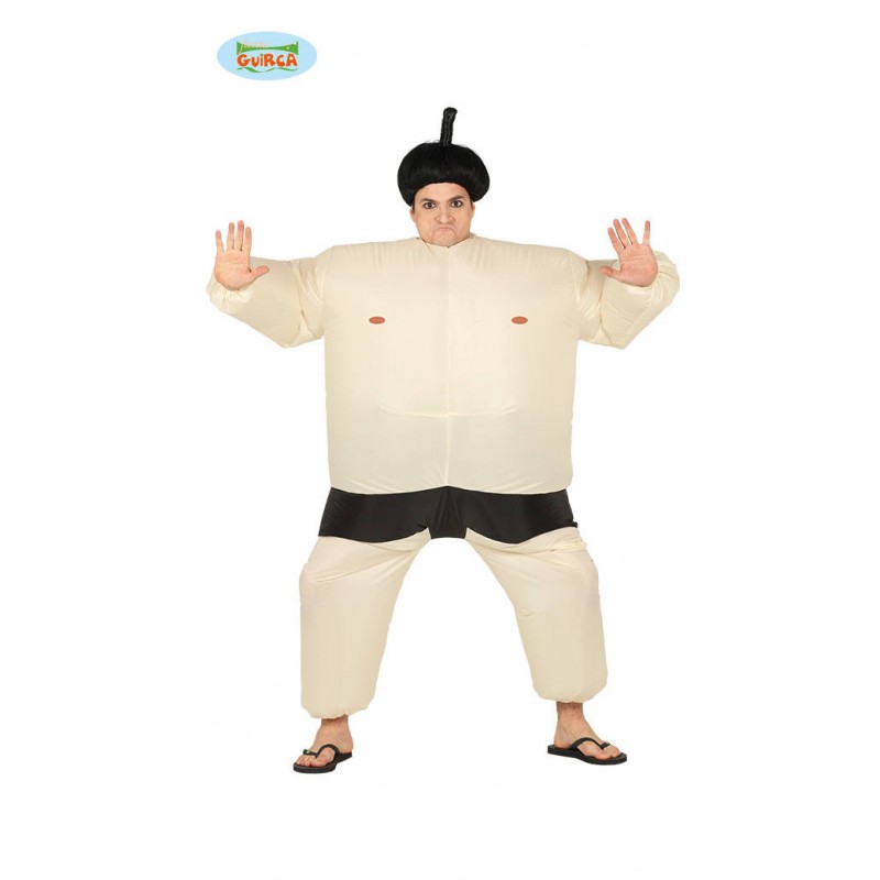 COSTUME SUMO GONFIABILE ADULTO TG.52/54
