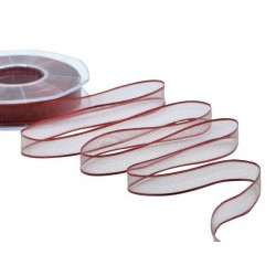 NASTRO VELO LAME' ANIMATO mm15x25mt COL.31 ROSSO