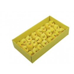 PULCINI GIALLI IN SCATOLA 4cm  36pz