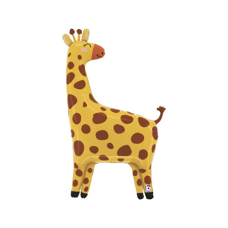 PALLONE MYLAR 41 104cm JUNGLE GIRAFFA