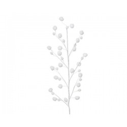 RAMO INNEVATO H.10cm BIANCO