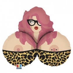 PALLONE MYLAR BIG SEXY GIRL 88x77cm
