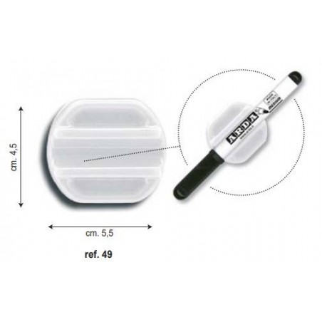 CANCELLINO MAGNETICO PORTAPENNARELLO BIANCO ARDA