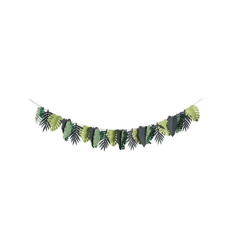 GHIRLANDA FOGLIE TROPICALI 2mt