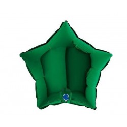 PALLONE MYLAR STELLA 18 45cm VERDE