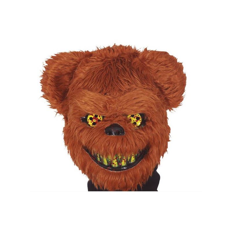 MASCHERA ORSO HORROR C/PELO