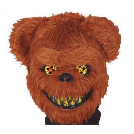 MASCHERA ORSO HORROR C/PELO